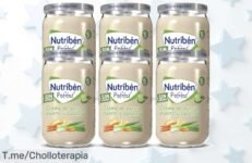 Descubre el super chollo de Nutribén Potitos: 100% natural y delicioso para tu bebé ¡Aprovecha este ofertón limitado antes que se agote! Haz tu compra ahora mismo