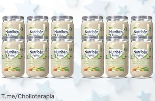 Descubre el super chollo de Nutribén Potitos: sabor y nutrientes en cada tarrito, ¡dales lo mejor a tu bebé con este ofertón! Solo por tiempo limitado