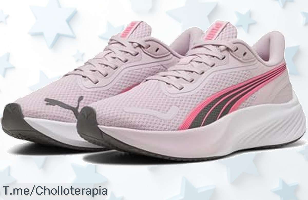 Descubre el super chollo de PUMA Pounce Lite, zapatillas ligeras que te harán destacar en cada carrera. ¡Apresúrate, la oferta es limitada y no puedes dejarla pasar!