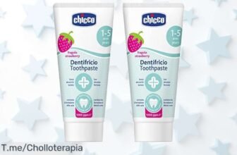 Descubre el super chollo de Pasta de Dientes Chicco Sabor Fresa, cuida la sonrisa de tu pequeño mientras se divierte y llévate 2 por un precio increíble ¡apresúrate antes que se acaben!