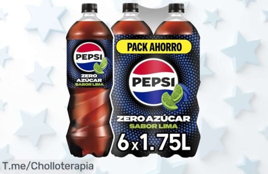 Descubre el super chollo de Pepsi Zero Lima: 6 packs refrescantes sin azúcar y cero calorías ¡Aprovecha este ofertón antes de que se acabe!