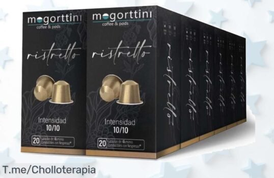 Descubre el super chollo de Ristretto: 12 cajas con cápsulas compatibles de café increíble a un precio loco ¡No te quedes sin el tuyo, compra ahora antes que se agote!
