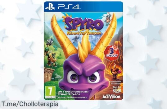 Descubre el super chollo de Spyro Reignited Trilogy para Ps4, revive aventuras increíbles y disfruta horas de diversión ¡Hazlo tuyo ya antes que se agote!