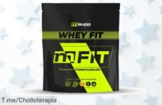 Descubre el super chollo de Whey FIT 1Kg, la proteína deliciosa que transforma tu cuerpo y te ayuda a alcanzar tus metas fitness ¡Hazte con ella antes de que se agote!