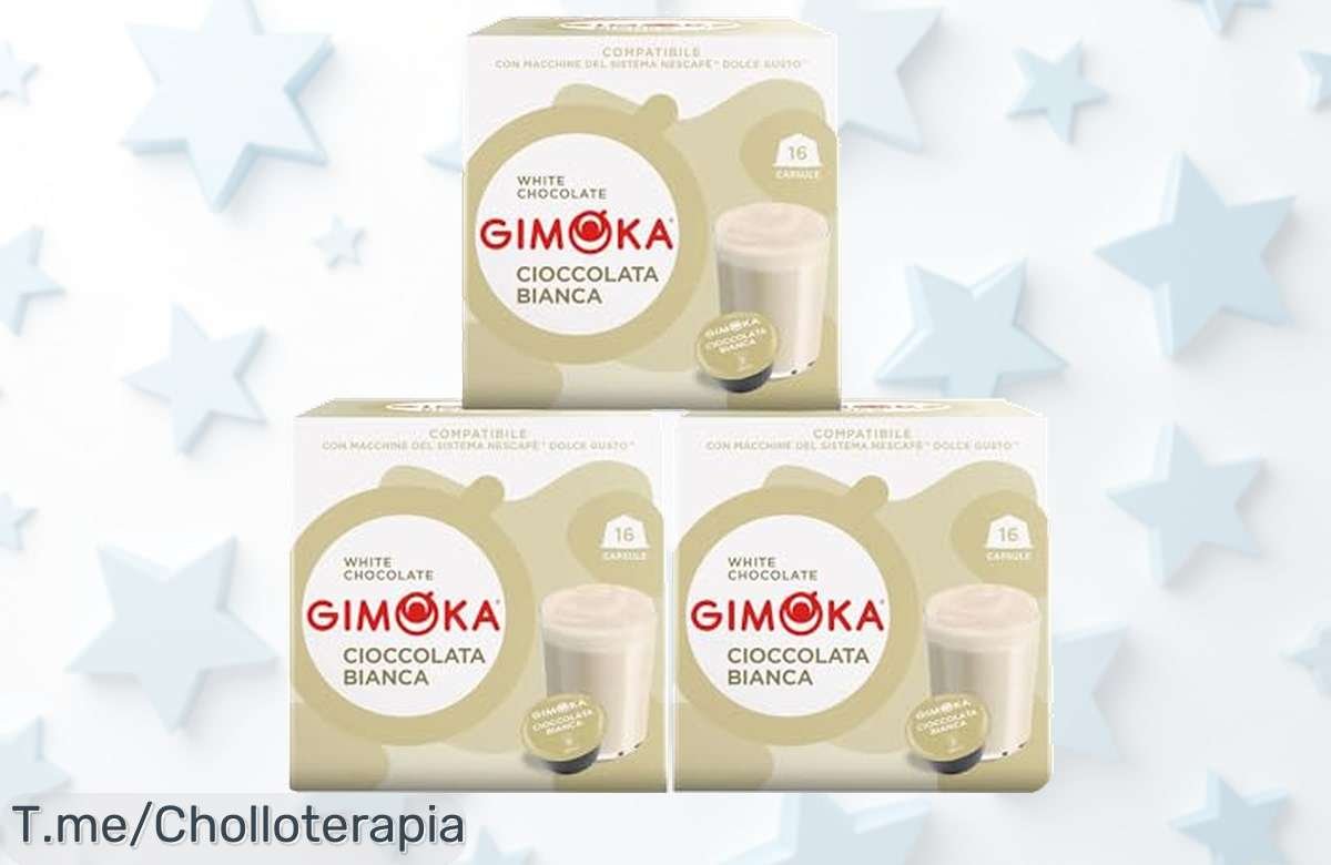 Descubre el super chollo de chocolate blanco en cápsulas que encantará a tu familia, ¡compra ahora y sorpréndelos antes de que esta oferta única se acabe!