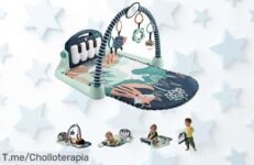 Descubre el super chollo de la alfombra FisherPrice: un piano que suena con cada patadita y estimula a tu bebé ¡Actúa ahora antes de que se agote esta oferta única!