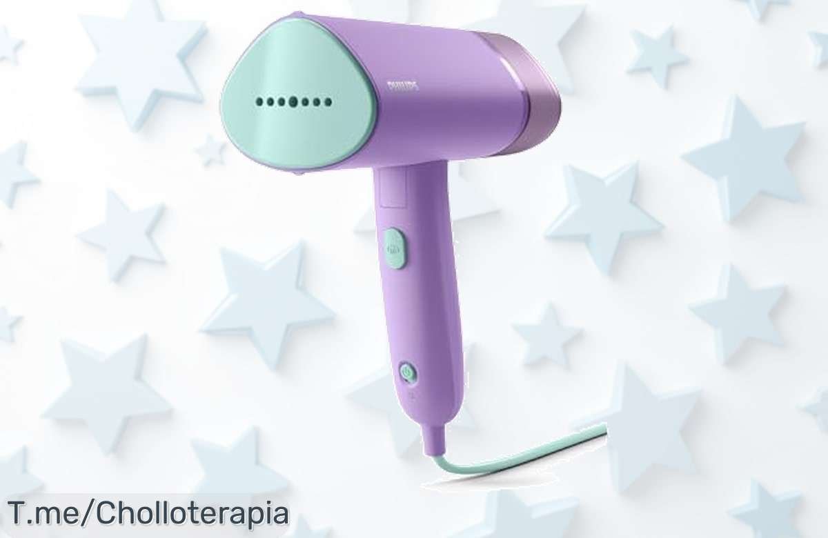 Descubre el super chollo de la plancha vertical Philips Serie 3000: vapor continuo que elimina arrugas al instante, ¡aprovéchalo antes de que se acabe!