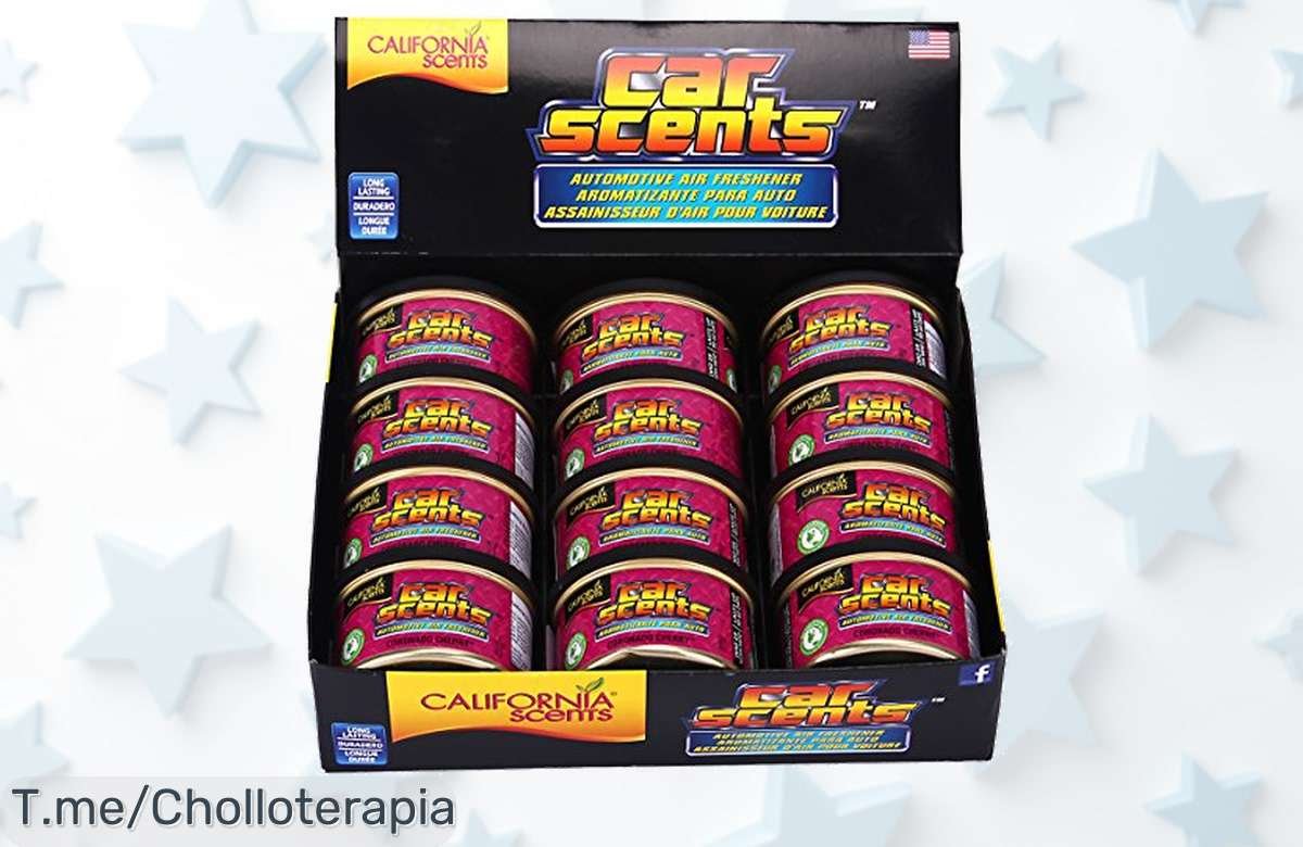 Descubre el super chollo de los 12 ambientadores Coronado Cherry que alegrarán tu hogar y postres; ¡aprovecha este ofertón antes de que se acabe!