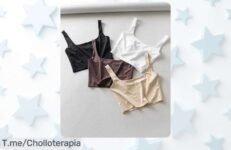 Descubre el super chollo de tops sexys sin mangas que lucirás este verano, ¡no pierdas la oportunidad y atrapa esta oferta única antes que se acabe!