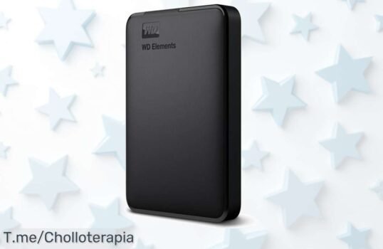 ¡Descubre el super chollo del Disco Duro Externo Western Digital de hasta 1TB y guarda todos tus recuerdos sin preocupaciones! ¡Aprovecha este ofertón antes de que se agote!