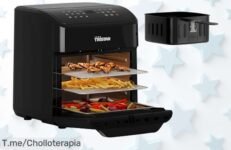 Descubre el super chollo del Tristar Mini horno y freidora de aire caliente: cocina crujiente sin aceite con 12 programas ¡Aprovecha esta oferta única antes de que se agote!