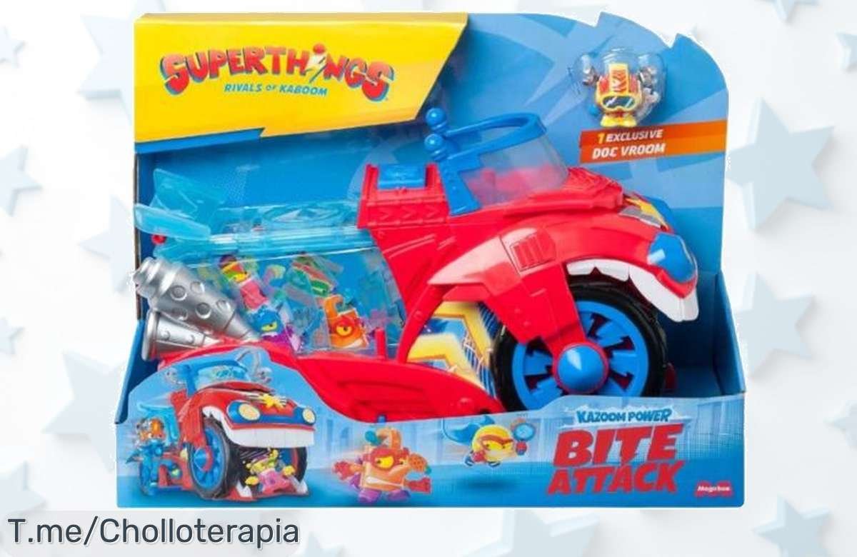 Descubre el super chollo del Vehículo Bite Attack de Doc Vroom y su cárcel extraíble, la aventura que desearás tener. ¡Corre y cómpralo antes de que se acabe!