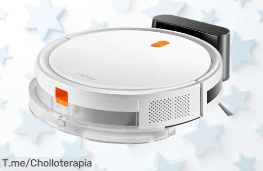 Descubre el super chollo del Xiaomi Vacuum E5: limpieza fácil con WiFi, 110 minutos de autonomía y control total desde tu app ¡Compra ya antes de que se agote esta oferta única!