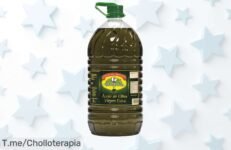 Descubre el super chollo del aceite de oliva virgen extra más fresco y sabroso, aprovecha este ofertón limitado y llévatelo a casa antes de que se agote ¡Compra ya!