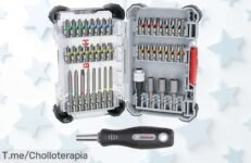 Descubre el super chollo del año: ¡45 puntas Bosch con brocas codificadas y mango imantado! Haz brillar tus proyectos Aprovecha esta oferta única antes de que se acabe