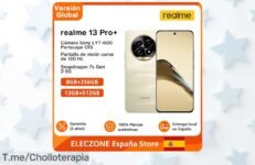 Descubre el super chollo del realme 13 Pro Plus con 5G y carga rápida de 80W, ¡aprovecha este ofertón antes de que se acabe!