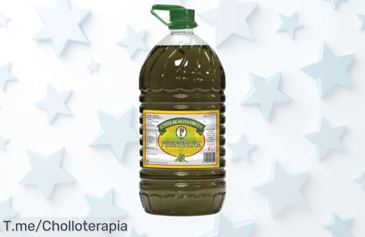 Descubre el super chollo del sabor auténtico con Fuenteoliva Aceite de Oliva Virgen 5 litros, ¡aprovecha este ofertón y ahorra antes que se acabe esta oferta única!