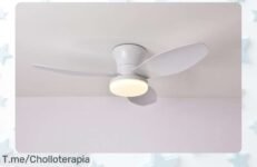 Descubre el super chollo del ventilador LED RXFL8001: estilo único, luz regulable para cada momento y frescura en tu hogar ¡Oferta limitada que no puedes dejar pasar!