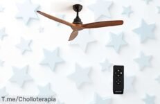 Descubre el super chollo del ventilador Windwood: Silencioso, con mando y 3 velocidades para tu comodidad ¡No dejes pasar esta oferta única antes que se agoten!