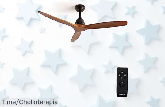 Descubre el super chollo del ventilador Windwood: Silencioso, con mando y 3 velocidades para tu comodidad ¡No dejes pasar esta oferta única antes que se agoten!
