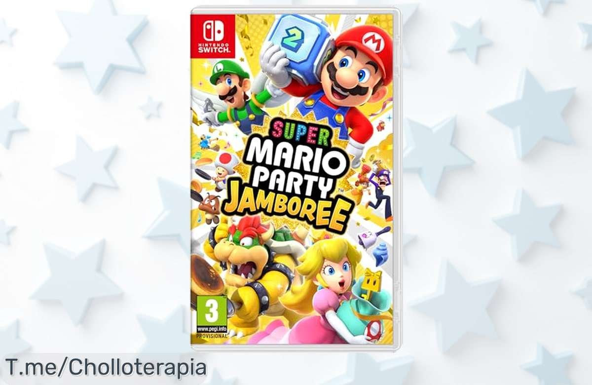 Descubre el súper juego de aventuras y risas que todos quieren tener, aprovecha este ofertón único por tiempo limitado y lleva tu Super Mario Party Jamboree a casa ya mismo.