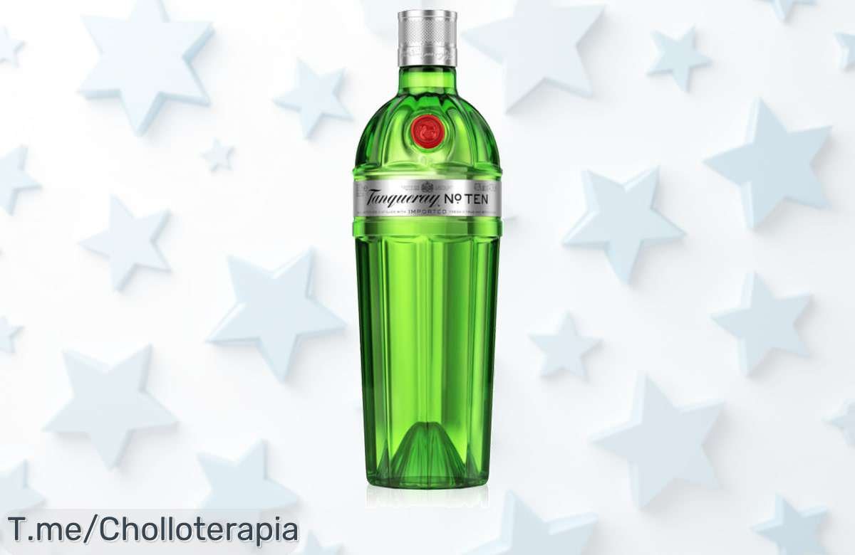 Descubre el tanqueray no. ten, la ginebra premium que transforma tus cócteles en magia ¡ofertón con un descuento brutal! ¡Compra ya antes de que se agote!