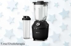 Descubre la Batidora Philips 3000 Series: ¡Prepara batidos en solo 45 segundos con un motor potente! No dejes escapar este super chollo, compra ya antes de que se agote