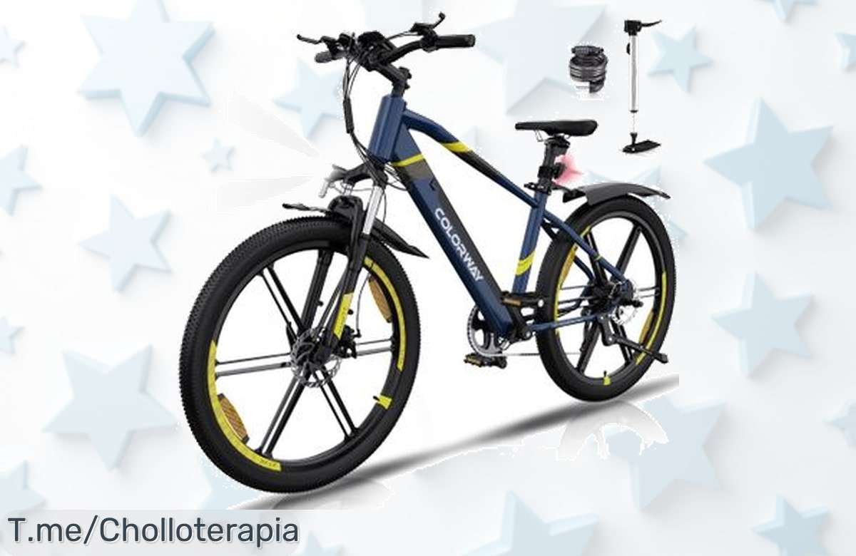 Descubre la Bicicleta Eléctrica 26 Zoll Colorway Bk7s Azul, un super chollo que te llevará a nuevas aventuras sin cansancio. ¡Compra ahora y no dejes pasar esta oferta limitada!