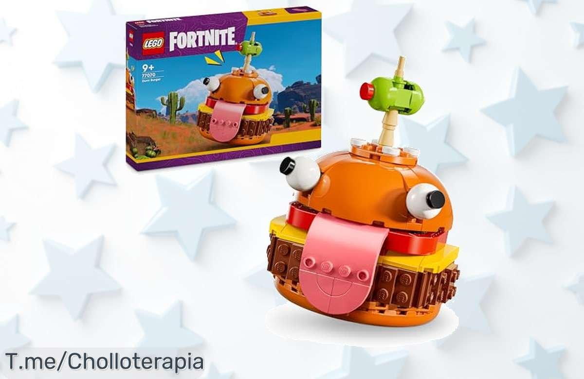 Descubre la Hamburguesa de LEGO Fortnite a un precio loco, ¡una pieza única para gamers que transforma tu colección! No pierdas esta oferta limitada y hazla tuya ya.