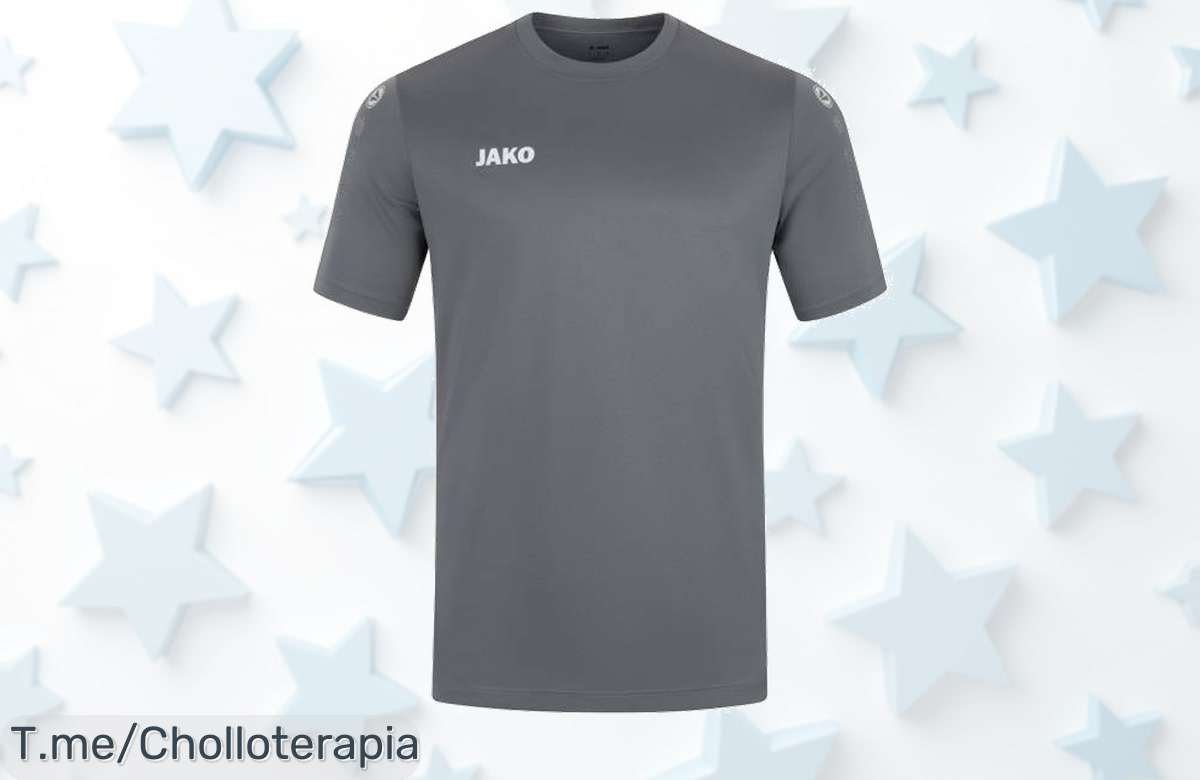 Descubre la Jako Hombre Team Camiseta a precio loco y sorprende a todos con tu estilo. ¡No pierdas este ofertón limitado, compra ya antes de que se agote!