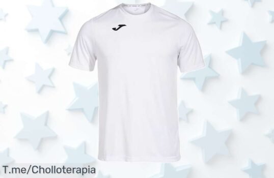 Descubre la Joma Camiseta Deportiva Manga Corta, ligera y transpirable Rendimiento máximo que transforma tus entrenos a un precio loco ¡Compra ahora antes de que se agote!