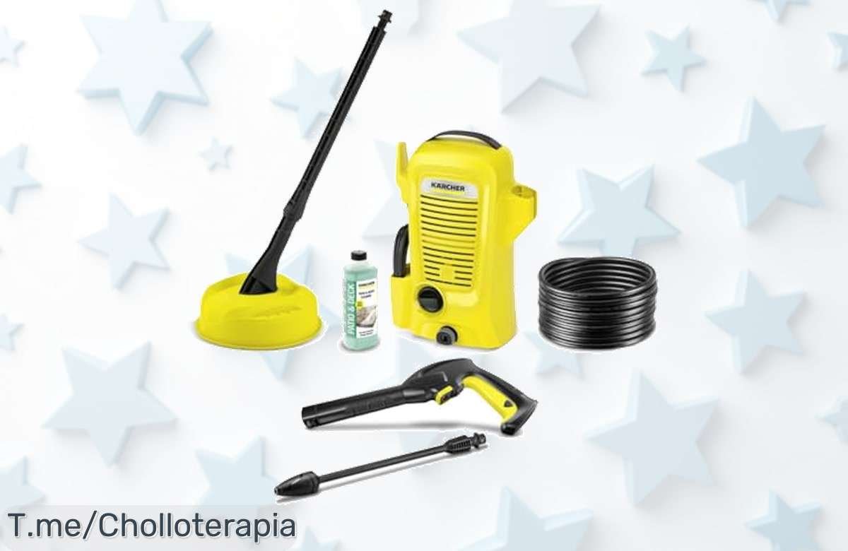 Descubre la Kärcher K 2 y elimina la suciedad de tu hogar con su boquilla turbo. ¡Super chollo! Hazte con ella ahora antes que se acabe esta oferta única.