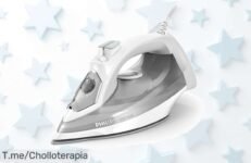 Descubre la Philips Serie 5000: plancha de vapor con calentamiento rápido que elimina arrugas en un abrir y cerrar de ojos ¡Super chollo limitado, actúa ya!