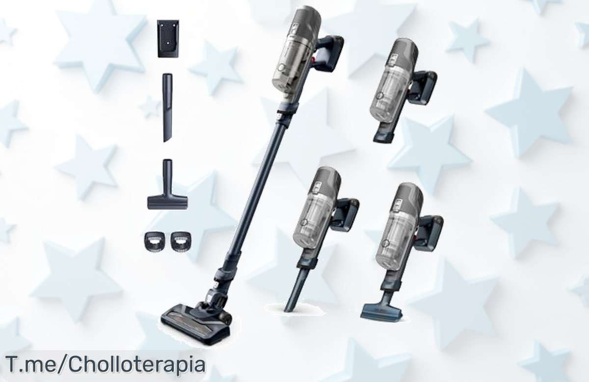 Descubre la Rowenta XPert 6.60: La aspiradora sin cable que brilla en cada rincón ¡No te pierdas este ofertón con un descuento brutal! Compra ahora antes de que se agote.