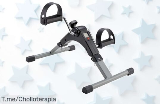 Descubre la T-LoVendo Mini Bicicleta Estática Plegable, el super chollo para ejercitarte en casa y mejorar tu salud ¡Oferta única que no puedes dejar pasar, actúa ya!