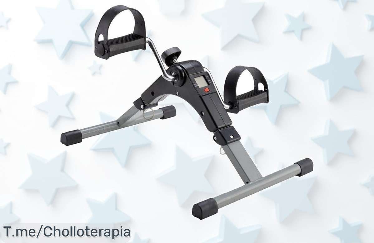 Descubre la T-LoVendo Mini Bicicleta Estática Plegable, el super chollo para ejercitarte en casa y mejorar tu salud. ¡Oferta única que no puedes dejar pasar, actúa ya!