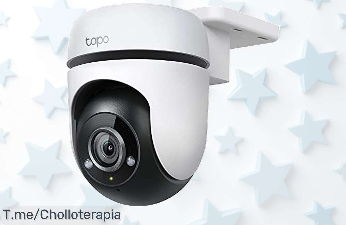 Descubre la Tapo C500, la cámara WiFi 360º que te protege día y noche con visión nocturna. Aprovecha este super chollo antes de que desaparezca ¡Compra ahora!