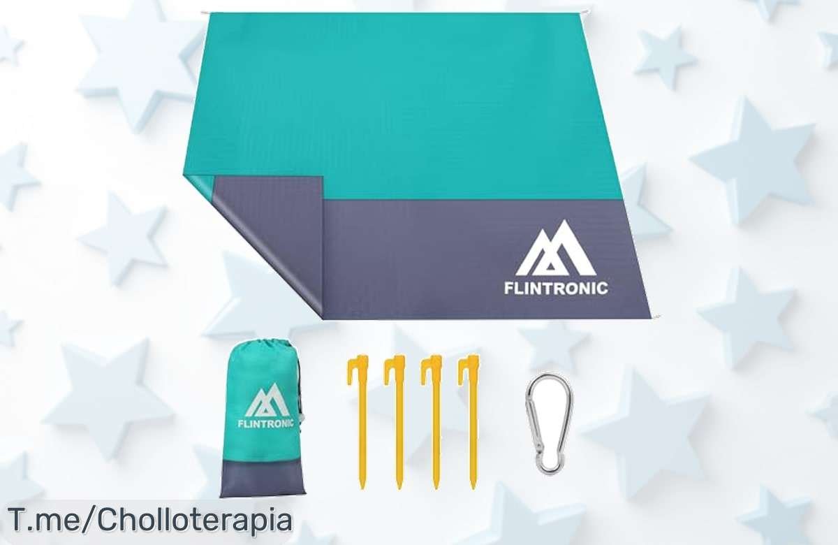 Descubre la alfombra de playa que transformará tus días soleados: espacio para 6, se sacude sola y es tu compañera perfecta. Aprovecha este ofertón antes de que desaparezca.