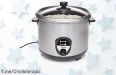 Descubre la arrocera Tristar RK6129, acero inoxidable y cocción rápida a un precio loco: ¡un super chollo que no puedes dejar pasar! ¡Compra ya antes de que se acabe!