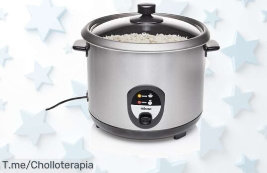 Descubre la arrocera Tristar RK6129, acero inoxidable y cocción rápida a un precio loco: ¡un super chollo que no puedes dejar pasar! ¡Compra ya antes de que se acabe!