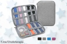 Descubre la bolsa perfecta para tu Apple Watch, organizada y cool Aprovecha este ofertón limitado que tu reloj se merece ¡Compra ahora y no te quedes sin el chollo!