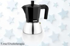 Descubre la cafetera Monix Induction Inox, un ofertón para los amantes del café que transforma tus mañanas ¡Compra ahora y saborea cada sorbo antes de que se agote!