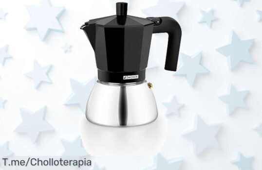 Descubre la cafetera Monix Induction Inox, un ofertón para los amantes del café que transforma tus mañanas ¡Compra ahora y saborea cada sorbo antes de que se agote!