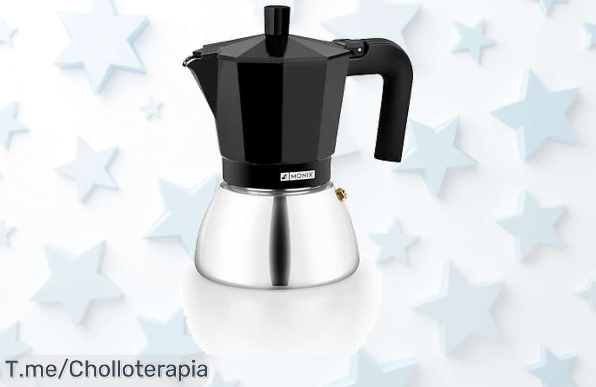 Descubre la cafetera Monix Induction Inox, un ofertón para los amantes del café que transforma tus mañanas. ¡Compra ahora y saborea cada sorbo antes de que se agote!