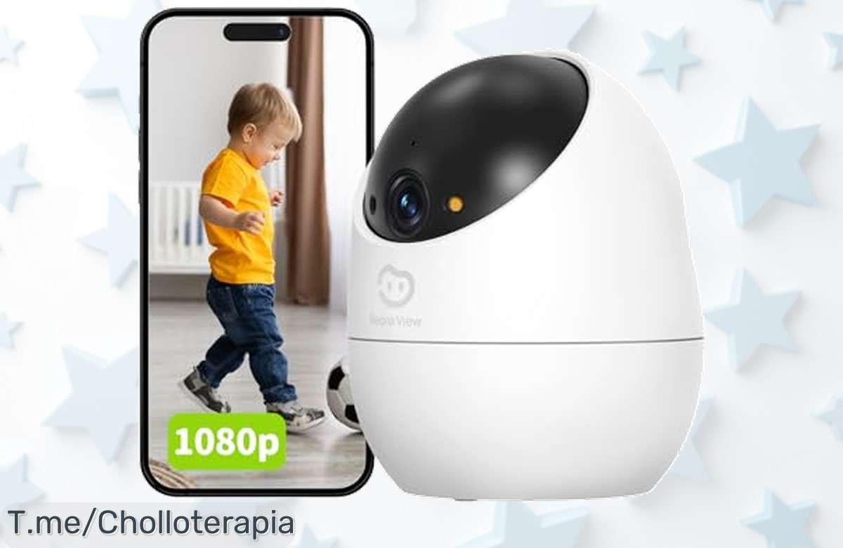 Descubre la cámara de seguridad que lo ve todo y cuida a tus mascotas, ¡super chollo con alertas al instante! No te quedes sin ella, oferta limitada ahora o nunca.