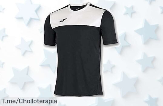 Descubre la camiseta Joma Winner M-C, un super chollo que se mueve contigo y te hace brillar en cada actividad Aprovecha esta oferta única antes de que se agote ¡Compra ya!