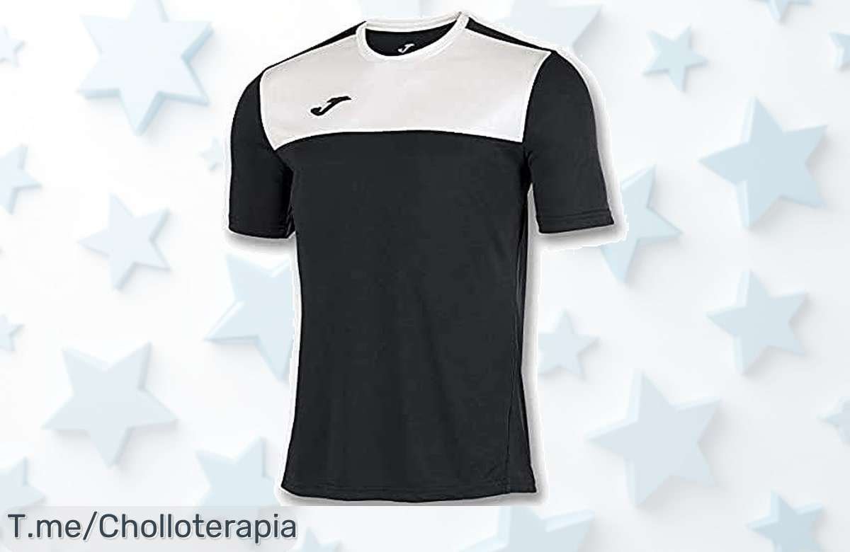 Descubre la camiseta Joma Winner M/C, un super chollo que se mueve contigo y te hace brillar en cada actividad. Aprovecha esta oferta única antes de que se agote. ¡Compra ya!