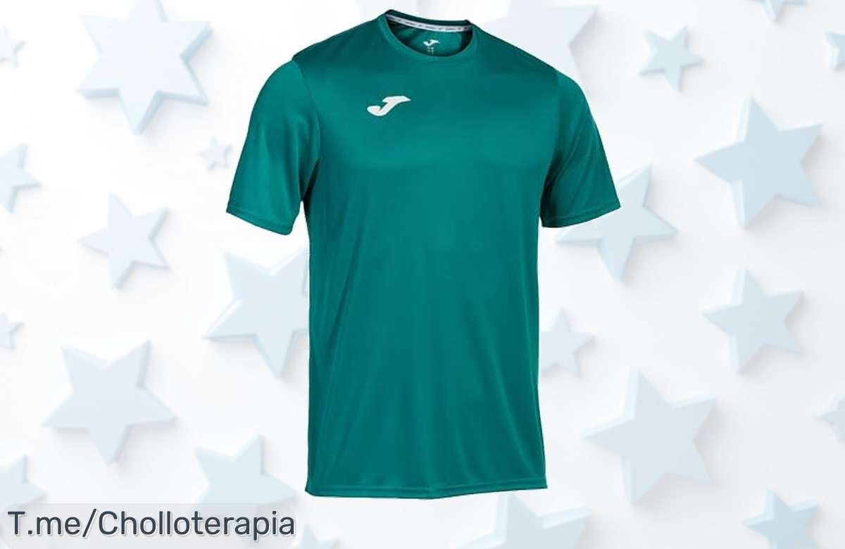 Descubre la camiseta deportiva que te hará brillar en cada entrenamiento con un diseño duradero y transpirabilidad máxima, oferta única y limitada ¡Compra ahora antes de que se agote!