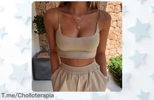 Descubre la camisola sin mangas perfecta para este verano a un precio loco, brilla en cualquier ocasión y no dejes pasar este ofertón ¡Compra ya antes de que se agoten!