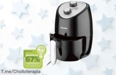 Descubre la freidora de aire Salter, tu aliada para frituras deliciosas y saludables a un precio loco; ¡aprovecha este ofertón antes que se agote!